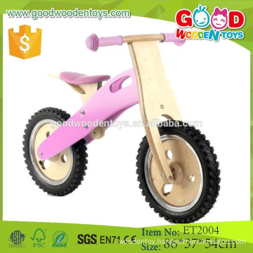 China factory wholesale bright color wood balanced bike